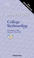 Cover: Ckpro 2003 Indiv Ug,Coll Kybd - South-Western