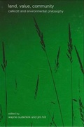 Cover: Land, Value, Community - State University of New York Press