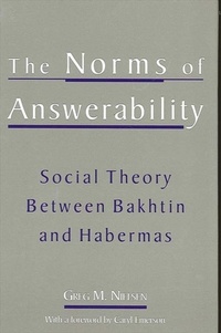 Enlarge image Cover: The Norms of Answerability - State University of New York Press