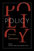 Cover: Policy - McGill-Queen's University Press