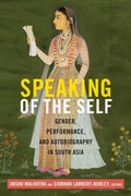 Cover: Speaking of the Self - De Gruyter