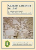Cover: Oakham Lordshold in 1787 - Rutland Local History and Record Society