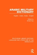 Cover: Arabic Military Dictionary - Routledge