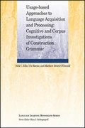 Cover: Usage-Based Approaches to Language Acquisition and Processing - Wiley