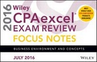 Enlarge image Cover: Wiley CPAexcel Exam Review July 2016 Focus Notes - Wiley