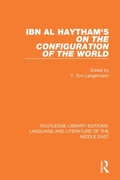 Cover: Ibn al-Haytham's On the Configuration of the World - Routledge