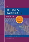 Cover: Hodges Harbrace Handbook, 2016 MLA Update - Wadsworth Publishing Co Inc