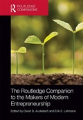 Cover: The Routledge Companion to the Makers of Modern Entrepreneurship - Routledge