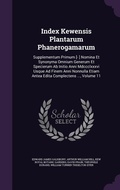 Cover: Index Kewensis Plantarum Phanerogamarum - Palala Press