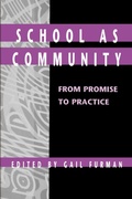 Cover: School as Community - State University of New York Press
