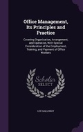 Cover: Office Management, Its Principles and Practice - Palala Press