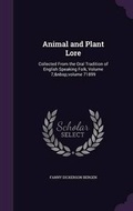 Cover: Animal and Plant Lore - Palala Press