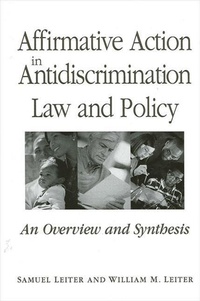 Abbildung von: Affirmative Action in Antidiscrimination Law and Policy - State University of New York Press