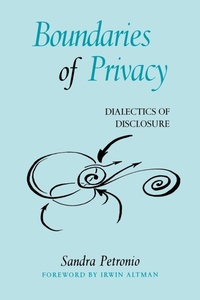 Enlarge image Cover: Boundaries of Privacy - State University of New York Press