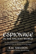 Cover: Espionage in the Ancient World - McFarland & Co Inc
