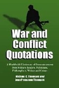 Cover: War and Conflict Quotations - McFarland & Co Inc