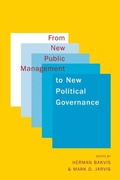 Cover: From New Public Management to New Political Governance - McGill-Queen's University Press