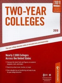 Enlarge image Cover: Two-Year Colleges - 2010 - Peterson's Guides,U.S.
