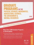 Cover: Graduate Programs in the Physical Sciences, Mathematics, Agricultural Sciences, the Environment & Natual Resources - 2010 - Peterson's Guides,U.S.