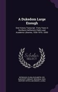 Cover: A Dukedom Large Enough - Palala Press
