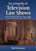 Cover: Encyclopedia of Television Law Shows - McFarland & Co Inc