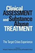 Cover: Clinical Assessment and Substance Abuse Treatment - State University of New York Press
