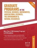 Cover: Graduate Programs in the Physical Sciences, Mathematics, Agricultural Sciences, the Environment & Natural Resources 2011 - Peterson's Guides,U.S.