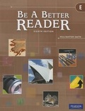 Cover: Be a Better Reader Level E Student Worktext - Ags Secondary