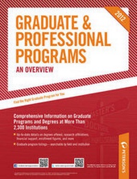 Enlarge image Cover: Graduate & Professional Programs - Peterson's Guides,U.S.