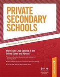 Cover: Private Secondary Schools 2011-2012 - Peterson's Guides,U.S.