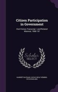 Cover: Citizen Participation in Government - Palala Press