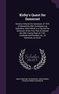 Cover: Kirby's Quest for Somerset - Palala Press