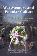 Cover: War Memory and Popular Culture - McFarland & Co Inc
