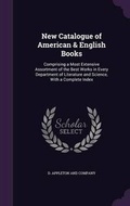 Cover: New Catalogue of American & English Books - Palala Press