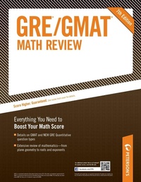 Enlarge image Cover: GRE/GMAT Math Review - Peterson's