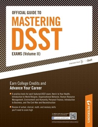 Enlarge image Cover: Official Guide to Mastering DSST Exams Volume II - Peterson's