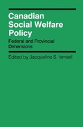 Cover: Canadian Social Welfare Policy - De Gruyter