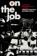 Cover: On the Job - McGill-Queen's University Press