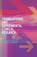 Cover: Translational and Experimental Clinical Research - Lippincott Williams and Wilkins