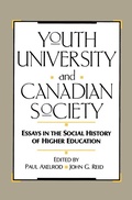 Cover: Youth, University, and Canadian Society - De Gruyter