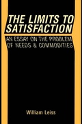 Cover: Limits to Satisfaction - De Gruyter