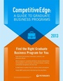 Cover: CompetitiveEdge:A Guide to Business Programs 2013 - Peterson's