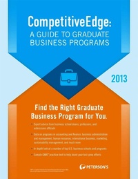 Enlarge image Cover: CompetitiveEdge:A Guide to Business Programs 2013 - Peterson's