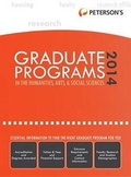 Cover: Peterson's Graduate Programs in the Humanities, Arts & Social Sciences - Peterson's Guides,U.S.