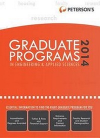 Enlarge image Cover: Peterson's Graduate Programs in Engineering & Applied Sciences - Peterson's Guides,U.S.