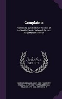 Enlarge image Cover: Complaints - Palala Press