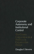 Cover: Corporate Autonomy and Institutional Control - De Gruyter