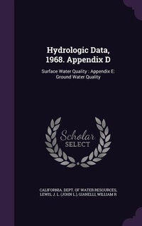 Enlarge image Cover: Hydrologic Data, 1968. Appendix D - Palala Press