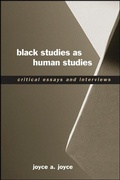 Cover: Black Studies as Human Studies - State University of New York Press