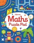 Cover: Maths Puzzles Pad - Usborne Publishing Ltd